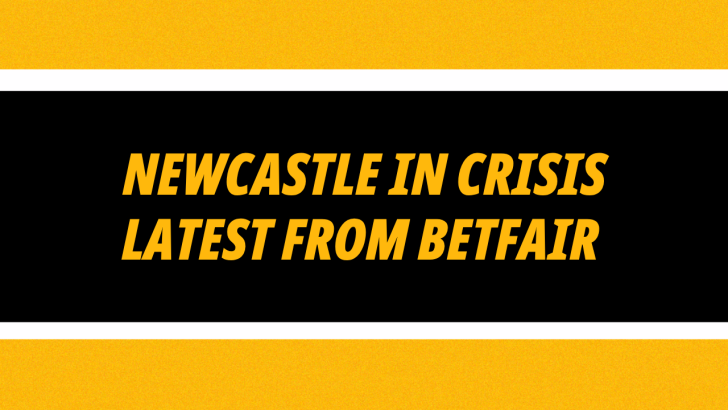 Image for Next Newcastle Manager Latest Betfair Prices